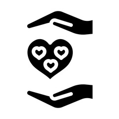 Compassionate Canvas Vector Design Icon Style