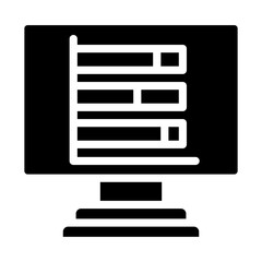 Progress Bar Vector Design Icon Style