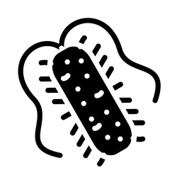 Prokaryotic Organism Vector Design Icon Style