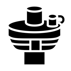 Viral Vent Vector Design Icon Style