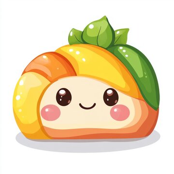A kue cubir vector illustration