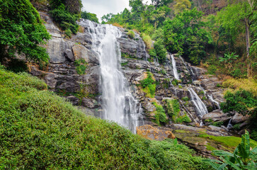 Fototapeta premium Mae Ya Waterfall Chiang Mai Thailand