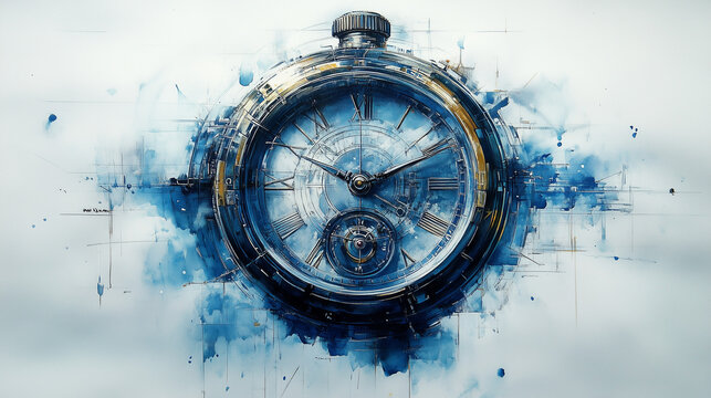 old clock on the wall