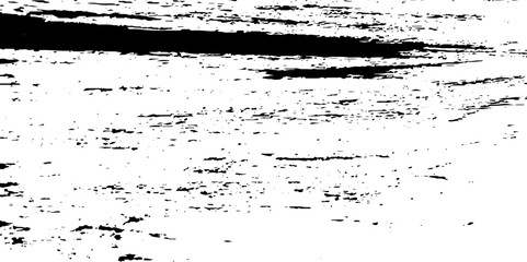 Grunge ink splatter background black dust on empty transparent background Isolated brush. Vector white and black dust overlay distress grungy effect paint.