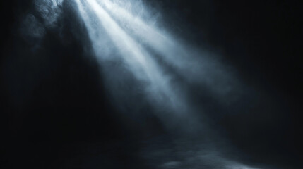 spotlight lights, spotlight on stage, black background, spotlight beam