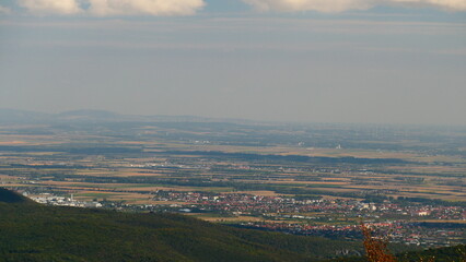 Blick n das Wiener Becken vom Hohen Lindkogel