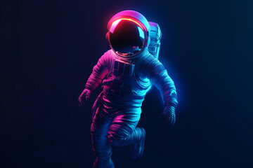 astronaut in space