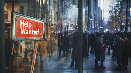 Generative AI, Help Wanted, Jobs Scarce: The Unemployment Paradox
