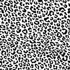 vector print leopard. seamless print of leopard skin. pattern of animal skins for clothing or print. feline family 