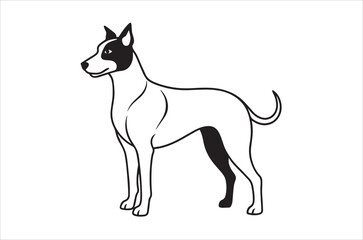 illustration of a dog