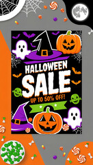 Halloween Sale Poster