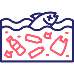 Water Pollution Icon