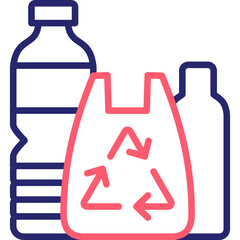 Plastic Recycling Icon
