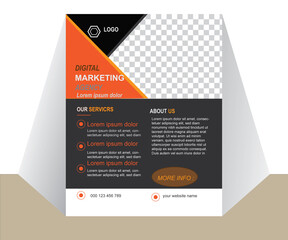 Digital Marketing Agency  Corporate business flyer