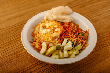 a spice ffried noodle