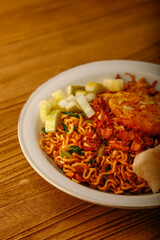 a spice ffried noodle