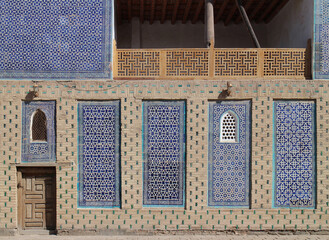 detail of oriental palace 