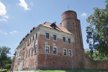 Zamek w Uniejowie.