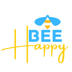 Bee happy png