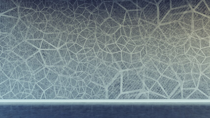 Smooth glossy stripes abstract modern tech background. Seamless looping motion design