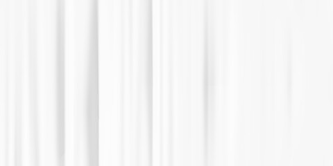 Obraz premium Soft smooth white wide vertical lines geometrical background wallpaper banner template pattern flat lay top view from above with copy space