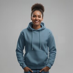 Obraz premium Blank hoodie mockup