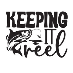 keeping it reel background lettering calligraphy,inspirational quotes,illustration typography,vector design