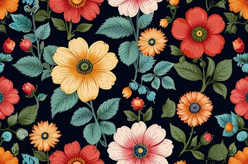 seamless floral pattern