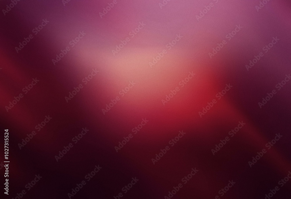 Poster abstract grainy burgundy background with a gradient of light to dark.