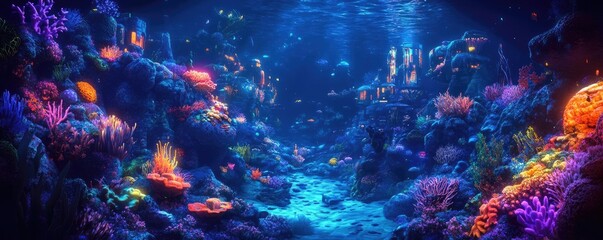 Naklejka premium Birds-eye view