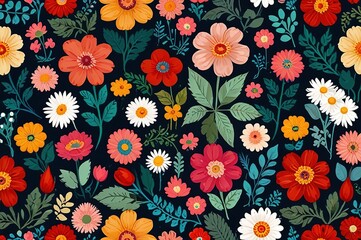 seamless floral pattern