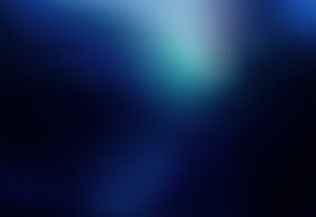 Obraz premium A grainy, abstract, blue gradient background with a soft, deluxy design.