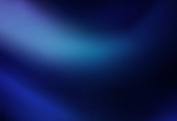 Fototapeta premium Abstract blue gradient background with a grainy texture.