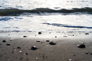 wave on the beach