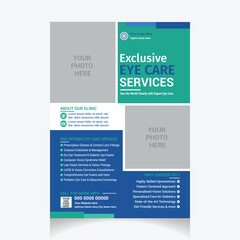 Professional Optometrist Eye Care Flyer