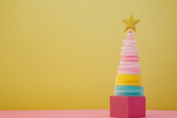 Merry Christmas and Happy New Year holiday background