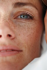 Fototapeta premium Physiotherapist assists patient with facial care techniques in wellness session