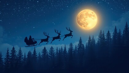 Santa's Sleigh: Night Flight