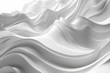 Obraz premium A black and white photo of a wavy surface
