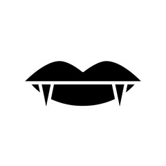 vampire teeth Halloween  Icon
