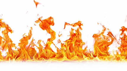 fire flames background isolated