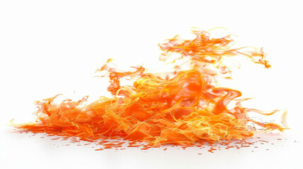 fire flames background isolated