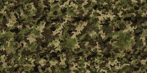 seamless camouflage pattern background with a modern, tactical aesthetic. 