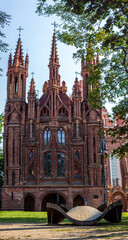 St Anne's Church, Vilnius, Lithuania
