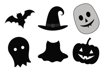  Halloween Ghost and Reaper Bundle Vector Illustration | Cartoon, Clipart, Line Art Design