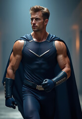 men wear superhero cloth