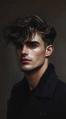 Obraz premium International Men's Day. an adult male