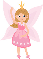 Cute and beautiful fairy