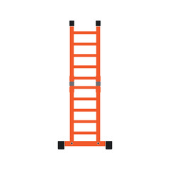 Folding ladder icon vector illustration symbol