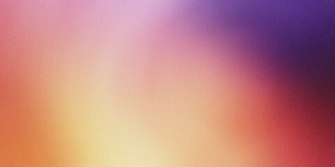 Fototapeta premium Gradient background with burnt orange and dusty lilac tones, with smooth radial gradients and a subtle, serene blur, noise texture effect